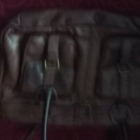 Кожени раница и чанта, снимка 4 - Раници - 41487622