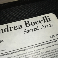ANDREA BOCELLI-VHS VIDEO ORIGINAL TAPE 1703241604, снимка 15 - Други музикални жанрове - 44807340