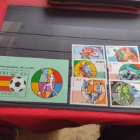 Пощенски марки чиста серия без печат Световна купа по футбол в Испания поща КУБА 38126, снимка 11 - Филателия - 40772732