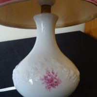 Стара уникална порцеланова настолна лампа, снимка 14 - Настолни лампи - 41229392