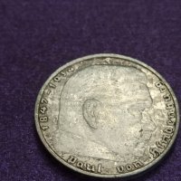 2 Марки сребро Трети Райх 1937, снимка 3 - Нумизматика и бонистика - 41541870