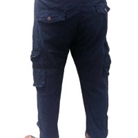Мъжки карго панталон - тъмно син, снимка 3 - Панталони - 42013366