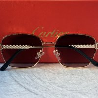 Cartier 2023 дамски слънчеви очила 4 цвята квадратни , снимка 12 - Слънчеви и диоптрични очила - 41925441