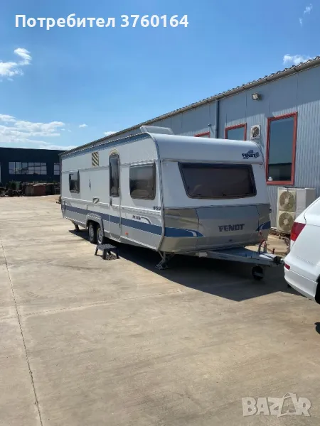 Продавам каравана Fendt PLATIN 650, снимка 1