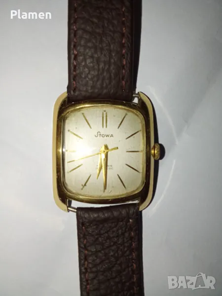 Дамски механичен швейцарски часовник STOWA, снимка 1