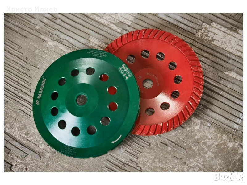 Диамантен шлифовъчен диск 230 мм два модела Parkside Парксайд, снимка 1
