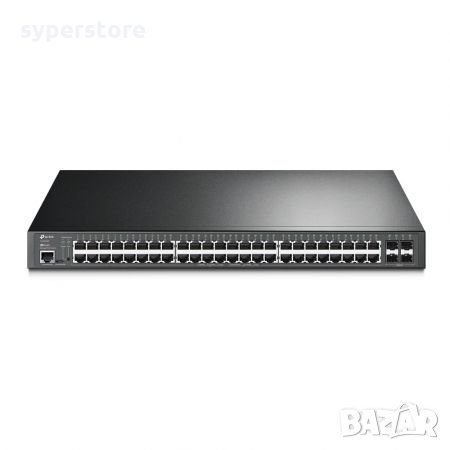 Суич TP-Link TL-SG3452P 52-портов JetStream Gigabit L2+ Управляем комутатор 104Gbps, снимка 1