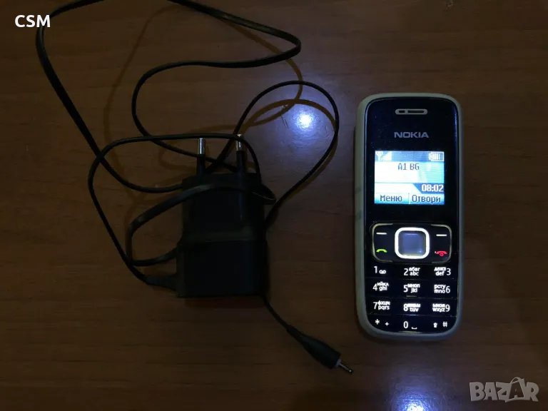 Nokia 1209 + Оригинално зарядно., снимка 1