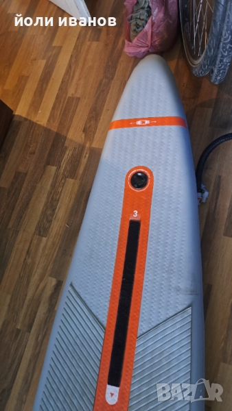 Надуваемо дъно за надуваем каяк -TRIBORD 2+1-340 см, снимка 1