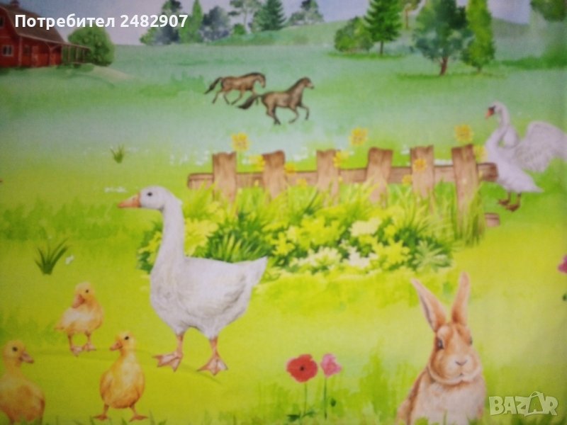 Великденска покривка - голяма, снимка 1