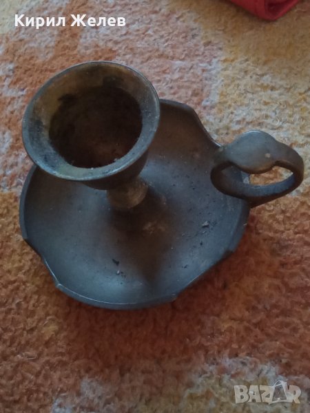 Свещник малак бронз 25424, снимка 1