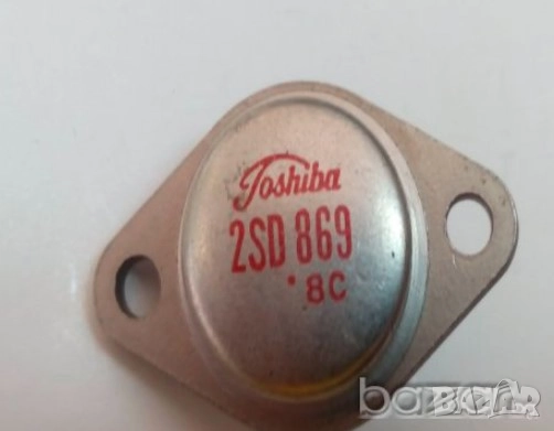Японски Транзистор 2SD869 - Si,n+Di, 1500/600V 3,5A 50 W _ TOSHIBA - ORIGINAL, снимка 1