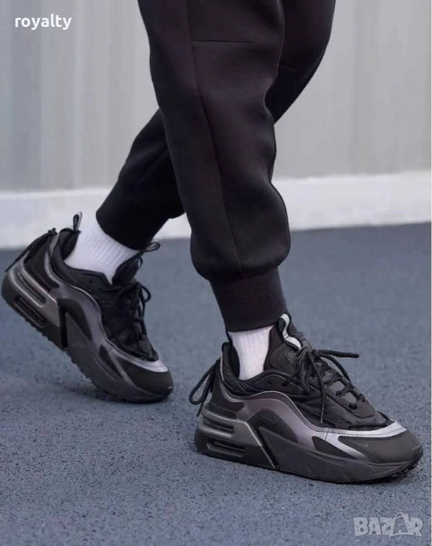 Nike Air Max FuryosA Оригинални Нови Дамски Черни Маратонки 36-42 Номер , снимка 1