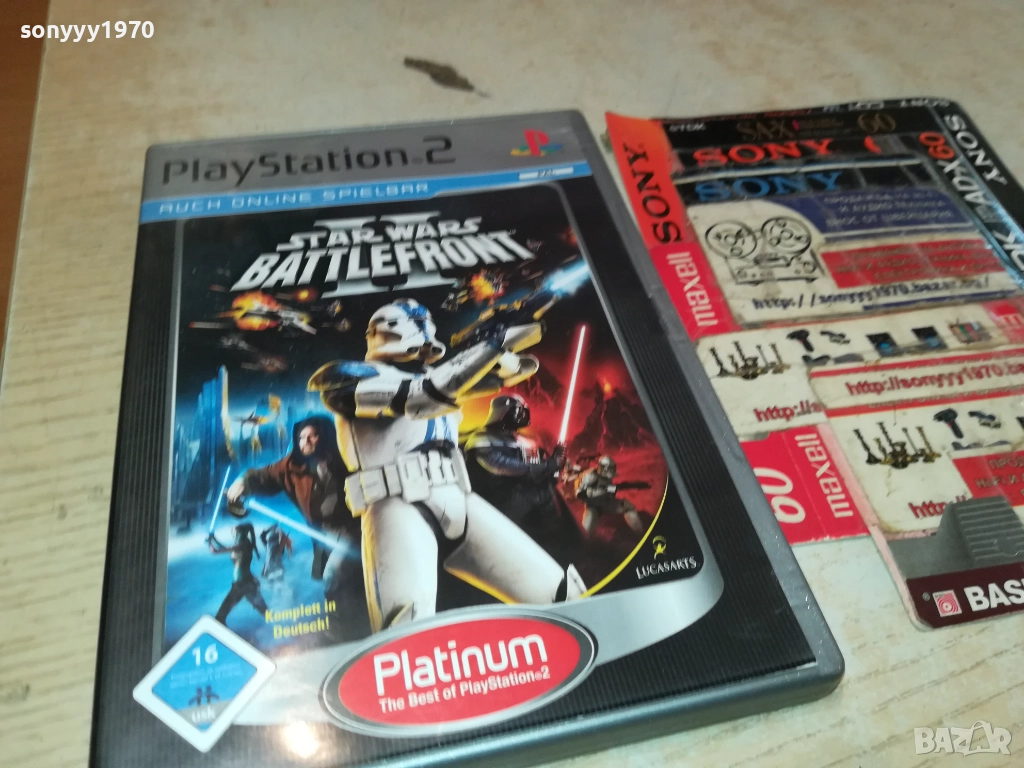SONY PS2 GAME-STAR WARS 2711250928, снимка 1