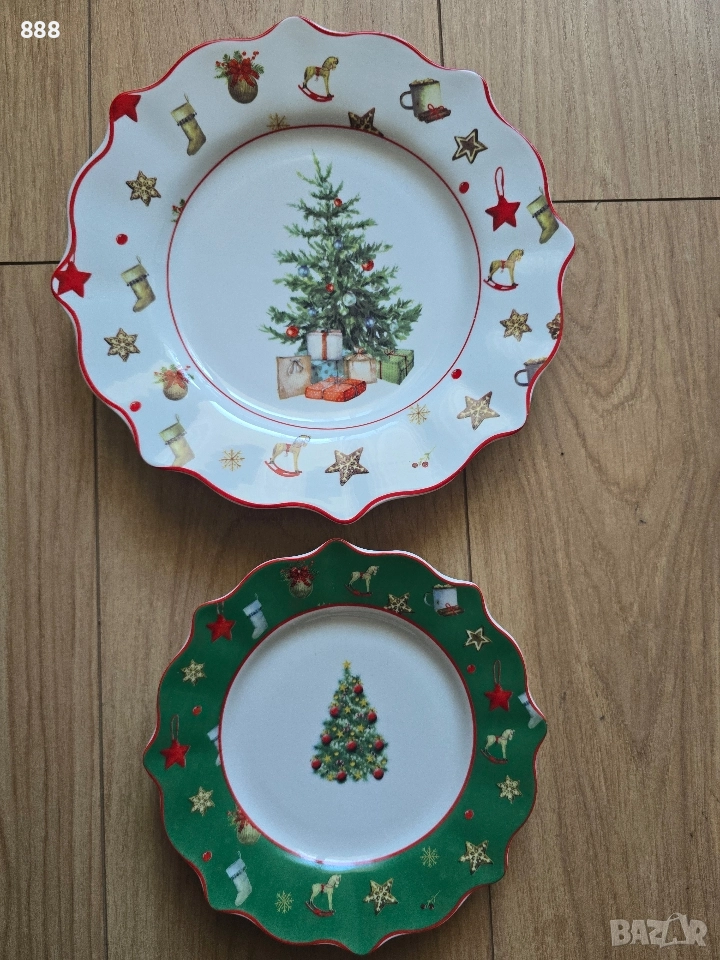 коледни чинии и купи , снимка 1
