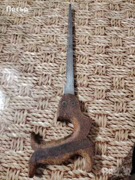 Стар немски трион с маркировка. , снимка 1