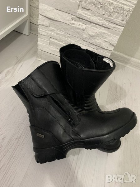 Чисто нови оригинални кожени ботуши за мотор, снимка 1