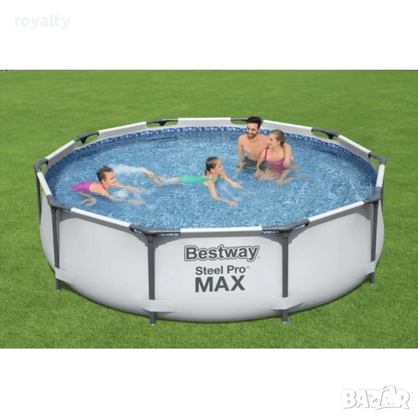 Bestway Steel Pro MAX Комплект басейн 305x76 см, снимка 1