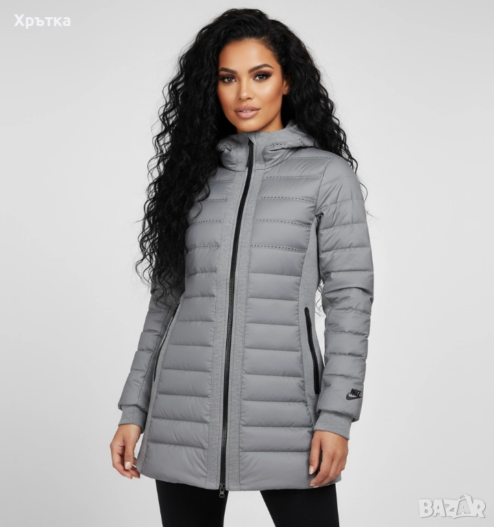 Nike Tech Fleece AeroLoft Parka - Оригинално дамско яке размер S, снимка 1