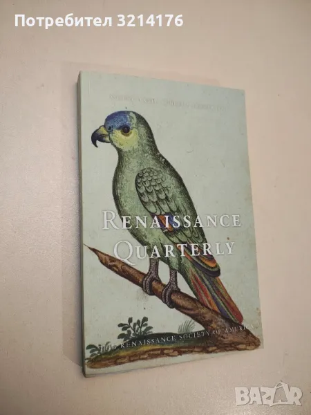 Renaissance Quarterly: Volume 74 - Issue 2 – Summer 2021, снимка 1
