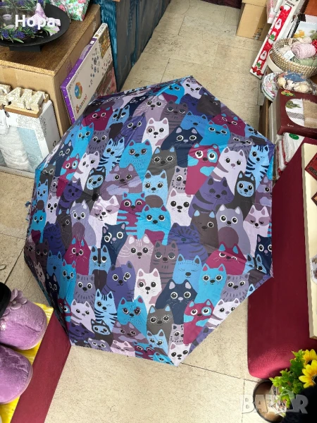 Сгъваеми чадъри с котки, снимка 1