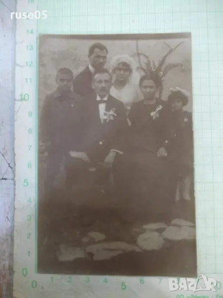 Снимка стара на сватбари, снимка 1