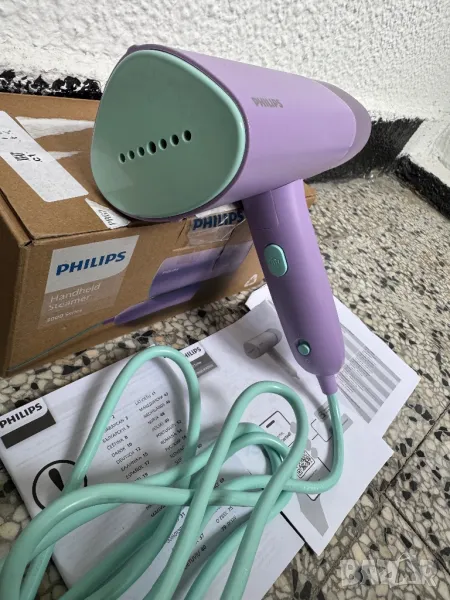 Ръчна Ютия/Парогенератор - Philips 3000 Series STH3020 Steamer, Уред за Вертикално Гладене с Пара!, снимка 1