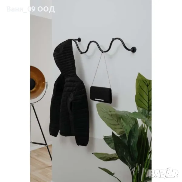 Вълнообразна метална закачалка за якета и палта , снимка 1