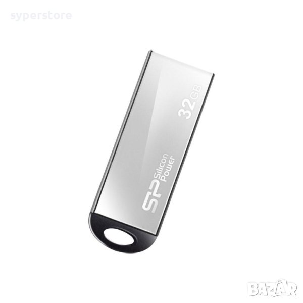 USB Fash Memory 32G USB2.0 Silicon Power Touch 830 - 32GB метална , снимка 1