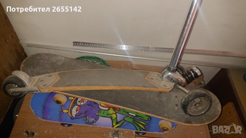 Тротинетка. Скейборт, снимка 1