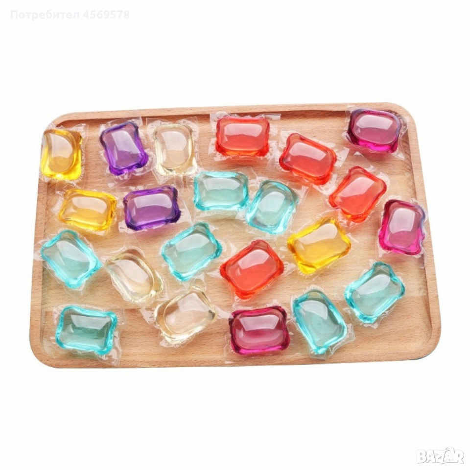 🌟 Капсули за пране за бели и цветни дрехи 🌟 50 броя - МИКС! 🌟, снимка 1