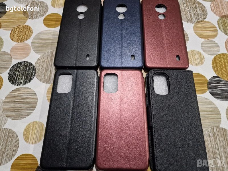 Nokia C21,Nokia G60 5G тефтер със силиконово легло, снимка 1