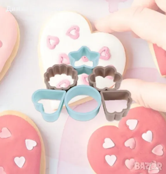 Форми за бисквити Luigi Ferrero Norsk, снимка 1