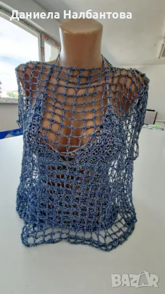 Дамски плетен топ, снимка 1