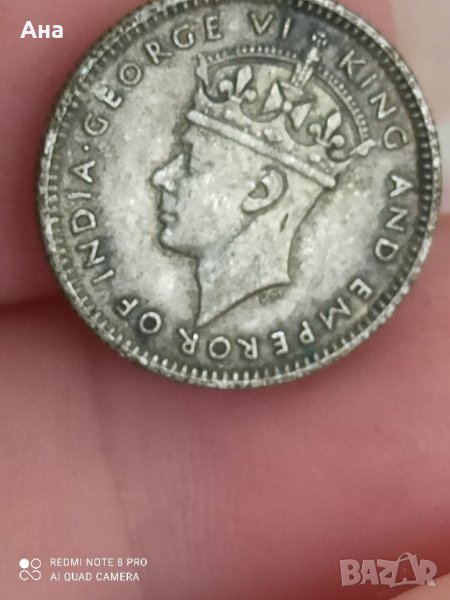 5 цента 1945 сребро Малая

, снимка 1