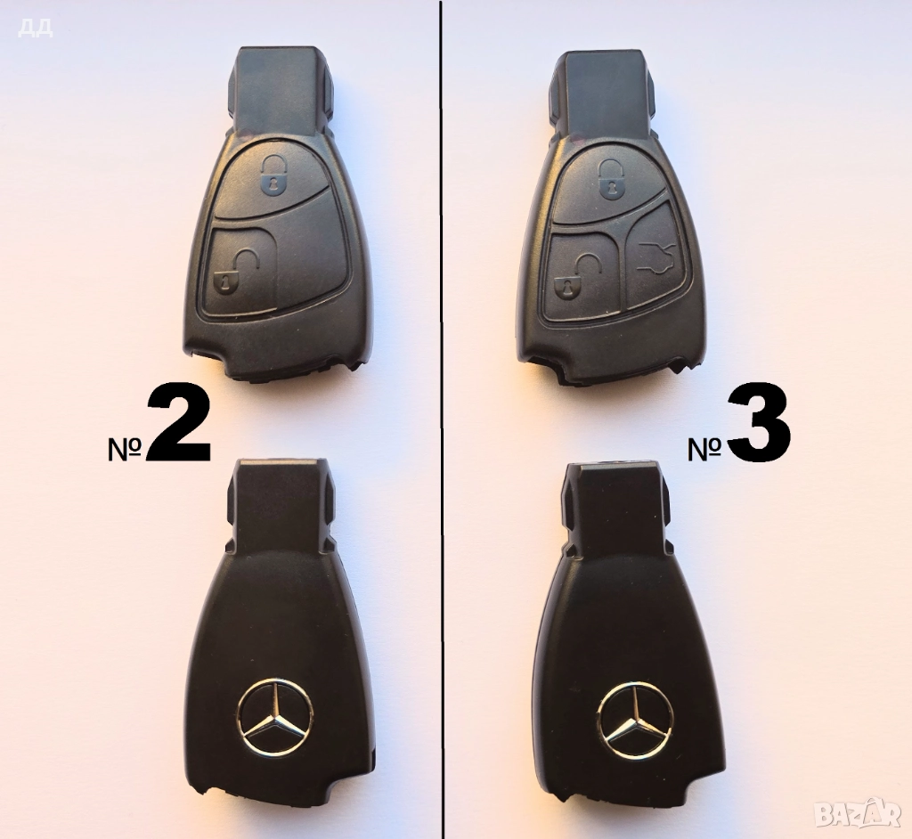 Ключ кутийка дистанционно за Мерцедес Mercedes, снимка 1