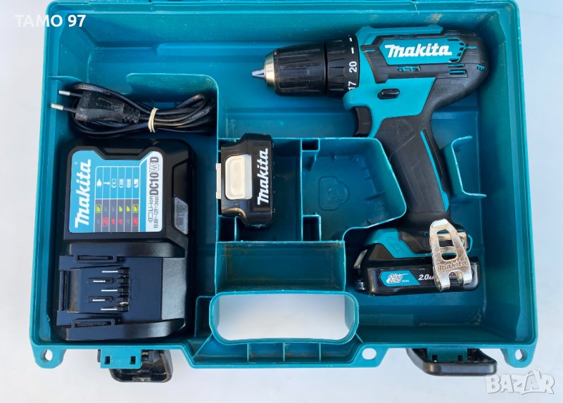 MAKiTA DF333D - Акумулаторен винтоверт 2x12V 2.0Ah, снимка 1