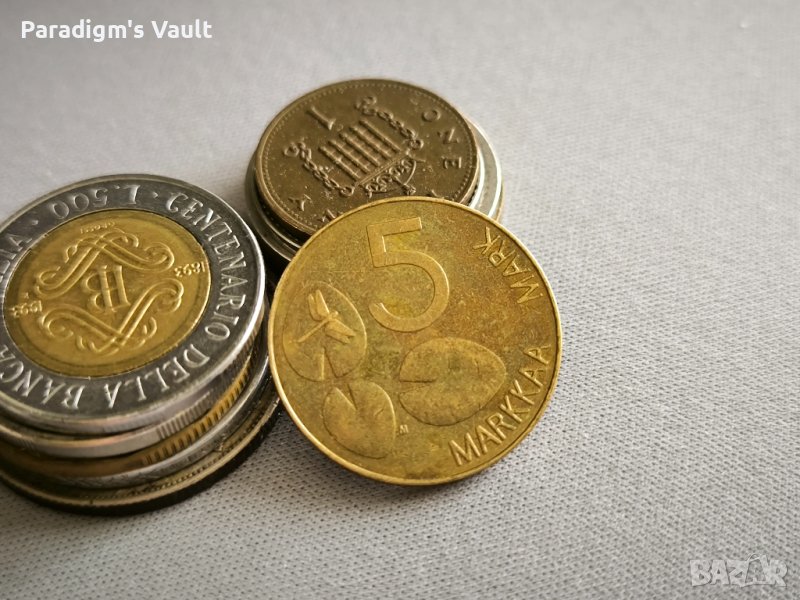 Монета - Финландия - 5 марки | 1995г., снимка 1