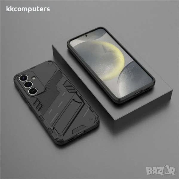 Samsung Galaxy A36 5G / A56 5G Punk Armor/ Kickstand PC+TPU Удароустойчив Калъф и Протектор, снимка 1
