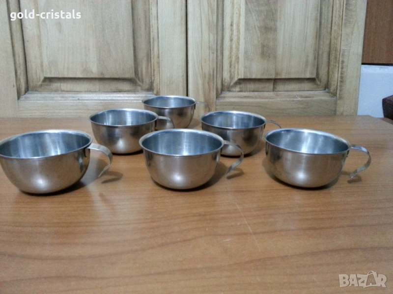 Стара българска алпака чаши , снимка 1