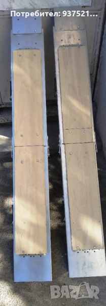 Подвижни сгъваеми алуминиеви рампи / пътеки, снимка 1