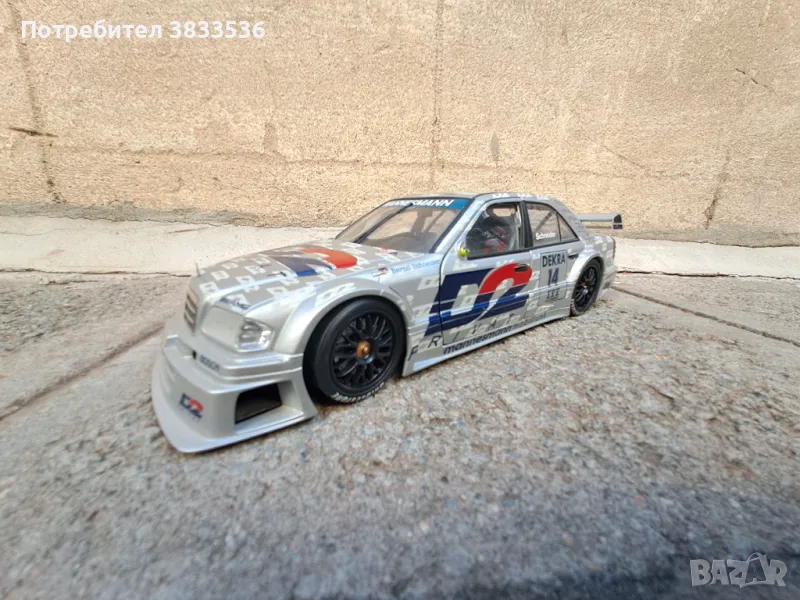 UT Models Mercedes C class DTM Rally class1 метален модел., снимка 1