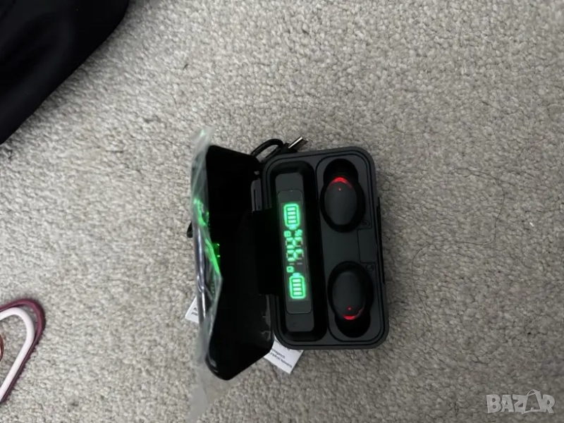 Безжични Bluetooth слушалки с LED цифров дисплей , снимка 1