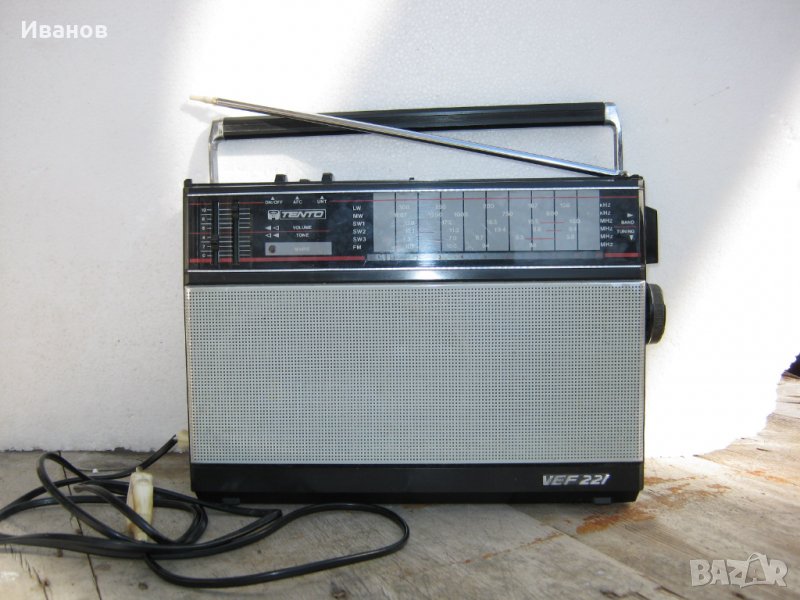  старо радио ВЕФ 221 , снимка 1