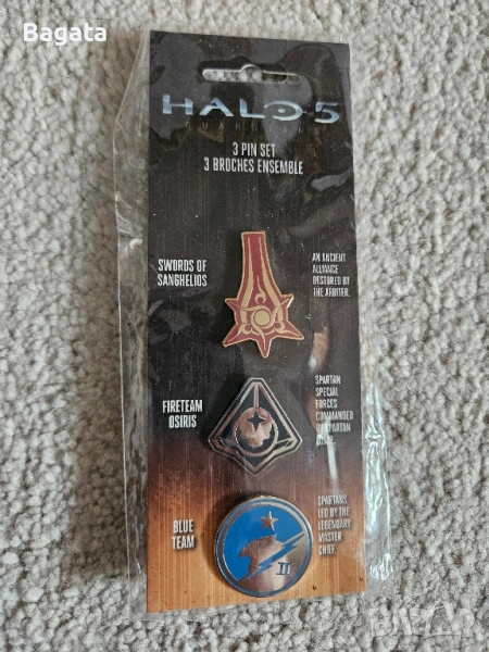 Значки - Halo 5 - 3бр, снимка 1