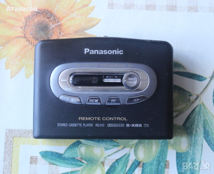Panasonic RQ-X15 Cassette Player, снимка 1