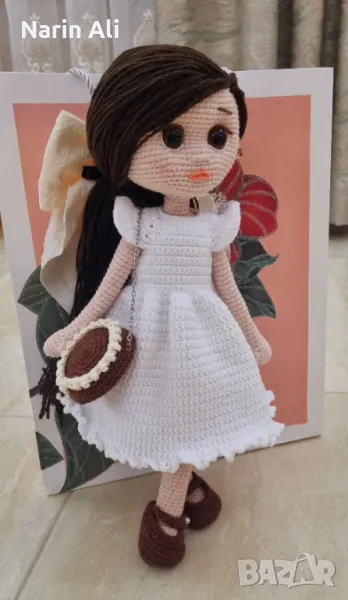 Ръчно плетена кукла, снимка 1