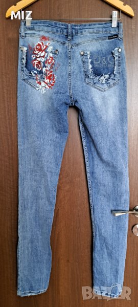 DOLCHE GABBANA Дамски дънки-размер 27, снимка 1