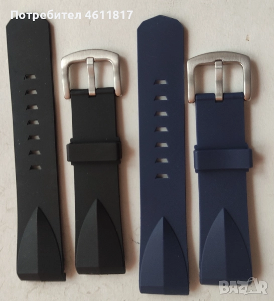 Силиконова каишка за Corum, снимка 1