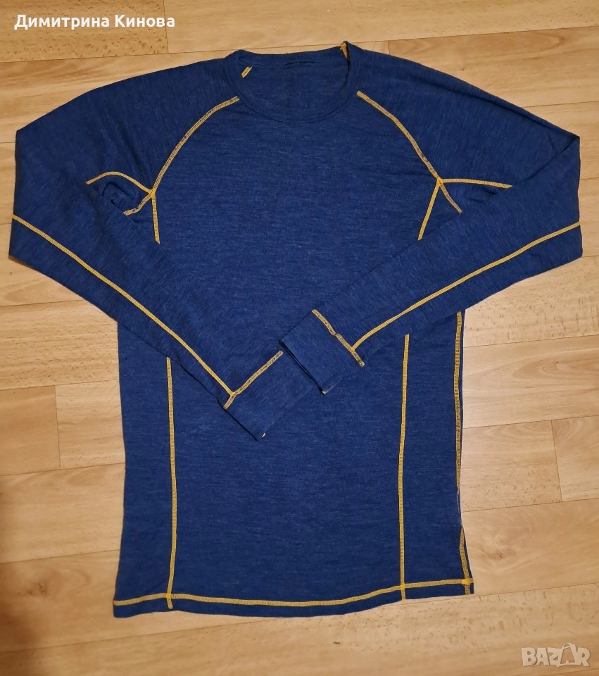 Мъжка термо блуза 100% вълна, снимка 1
